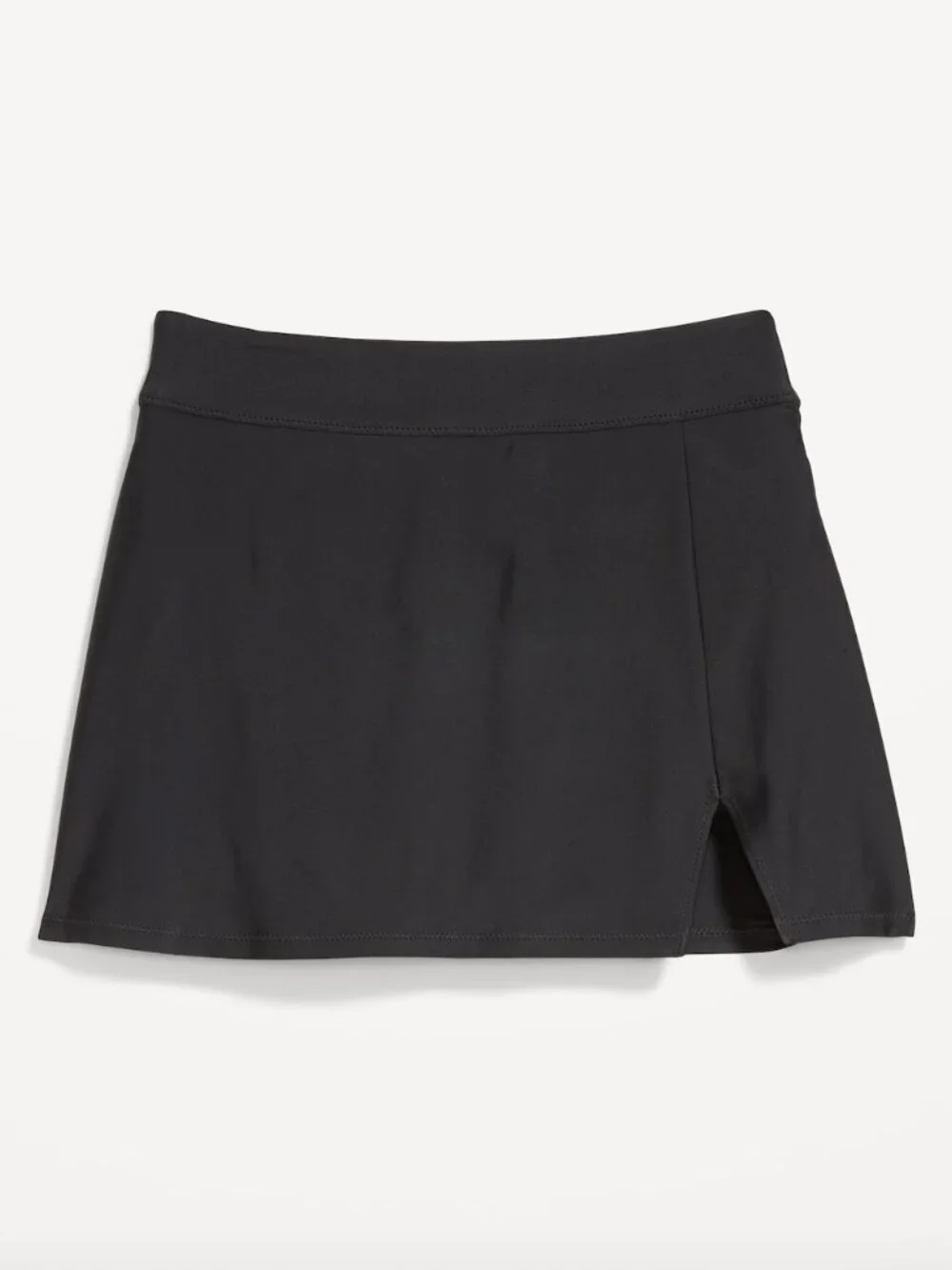High-Waisted Matte Black Swim Skirt 3x NWOT Old Navy